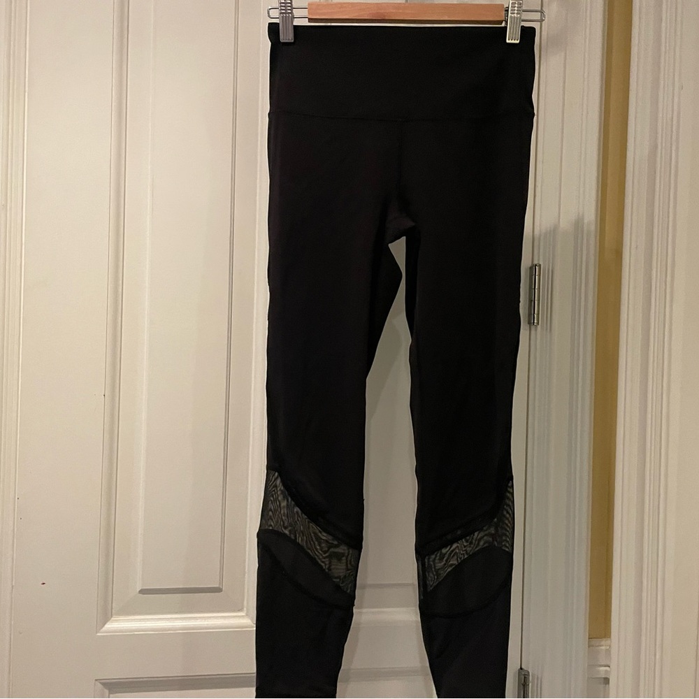 Lululemon Mesh Black Leggings